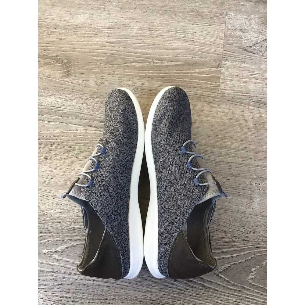 OLUKAI Sneakers Men's Size 10.5 Gray Alapa Li Slip On Comfort Sneakers
